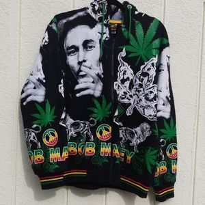BOB MARLEY HOODIE JACKET